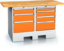 Standardausführung alpede PROFI - Platten - Container - Robustes Palettengestell 880 x 1500 x 700